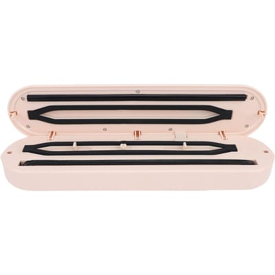 Machine d'emballage sous vide alimentaire Puissante aspiration Électrique automatique Avec écran numérique Pour viande légumes fruits secs Beige beige