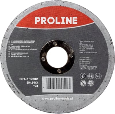 Proline Doorslijpschijf Metaal - 180 x 1,6 x 22,23 mm - A60S BF Zaagblad