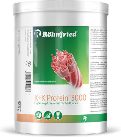 Rohnfried K + K Protein 3000, 500g - voor postduiven