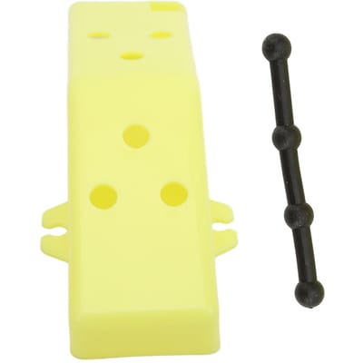 IJsboorbladbeschermer ABS beschermkap voor wintervissen ijsboor motorkop beige