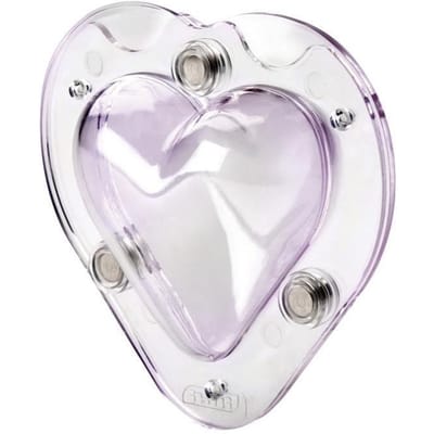 3D Hartvorm - IBILI - 9 cm - Polycarbonaat - Transparant - 14 x 14 x 5 cm