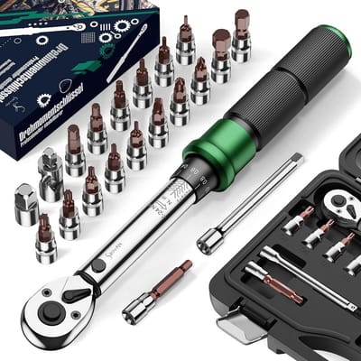 Momentsleutel Auto - Draaimomentsleutel Wielbouten - Dopsleutelset - Toolset