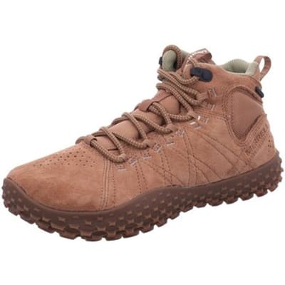 Merrell - J5007662 WRAPT MID WP - Half-hoge schoenenDames wandelschoenenBarefootWandelschoenen - Kleur: Cognac - Maat: 38