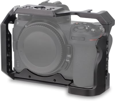 Camera Full Cage voor Nikon Z6II Z6 Z7II Z7 - Uitbreidingsbeugel voor Microfoon en Verlichting, Filmen Accessoires met Koude Schoen en Stabiele Bevestiging