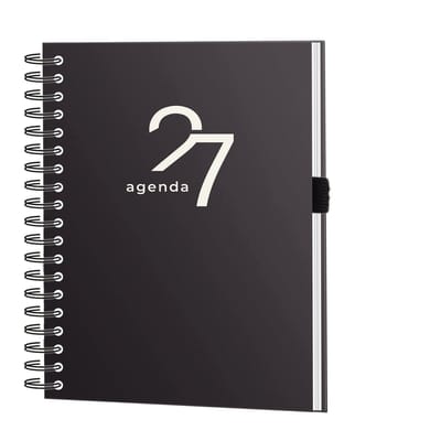 Huurdies® - Schoolagenda 26/27 - A5 - Zwart