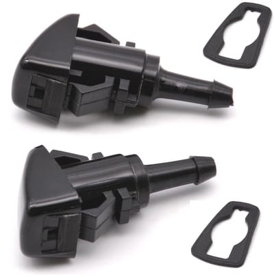 Allecto - Windshield Sprayer Spray Heads - 2x vervangende spuitkoppen - universeel - geschikt voor diverse voertuigen - effectieve reiniging - eenv...