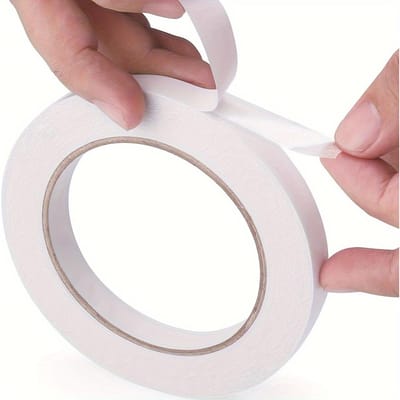 1 Rol Dubbelzijdig Tape voor Voor Kunst, Scrapbooking, Kaarten Maken, Cadeauverpakking, DIY, Kantoor- & Huishoudelijke Benodigdheden Schoolbenodigdheden 1PC 2cmx1000cm white