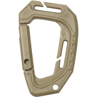 1 Stuk Grote D-type Kunststof Staal Tactische Molle Snelhaak Ophanggesp Clip Buiten Kamperen Rugzak Tas EDC Gereedschap Accessoires