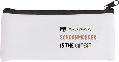 Akyol - my schoonmoeder is the cutest Etui - Mama - schattige schoonmoeder - moeder cadeautjes - moederdag - verjaardagscadeau - verjaardag - cadeau - geschenk - kado - gift - moeder artikelen - 20 bij 9 cm