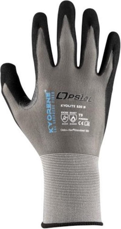 Opsial werkhandschoenen - Kyolite 320N - Kyoréne vezel - maat 9