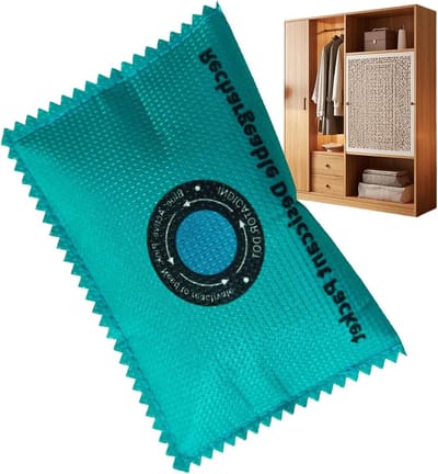 Auto Ontvochtiger - Silicagel Droger - Vocht Regulatie - Kleurverandering Indicator - 2.3x15.2x2.3 cm - Zeeblauw