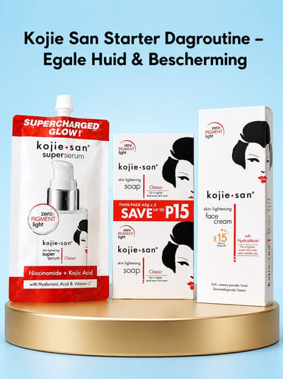 Kojie San Starter Dagroutine – Egale Huid & Bescherming