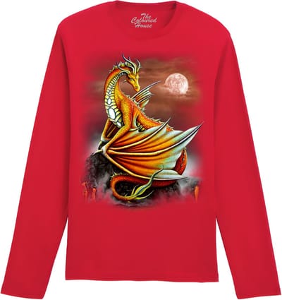 Draak Everly Dragon The Coloured House Longsleeve T-shirt XXL