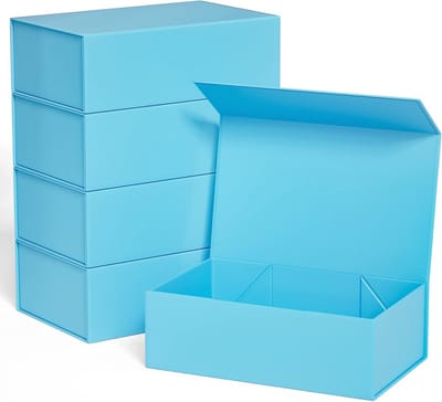 Luxe Geschenkdoos met Magnetische Sluiting 25x15x8 cm Blauw