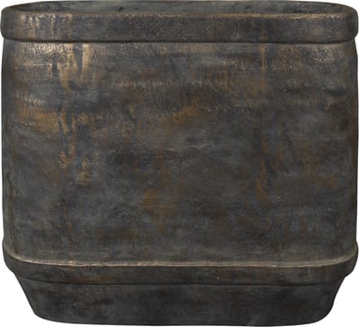 Ter Steege Bloempot-Vensterbak Bak Bruin-Brons L 42 cm B 15 cm H 35 cm
