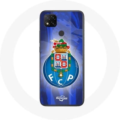 Coque - maniacase - Xiaomi Redmi 9C - Souple - Protection - Porto fond bleu Portugal noir