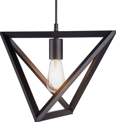 Teamson Home Armonia Hanglamp - Zwart - Modern Industrieel Ontwerp