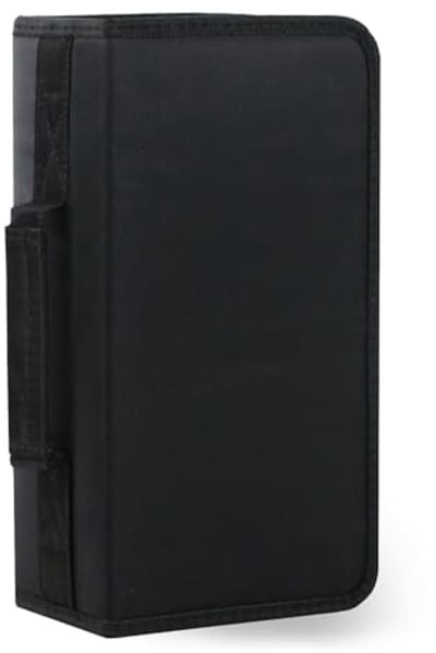CD/DVD Case Houder - Draagbare Organizer voor Thuis en Reizen - 128 Capaciteit - Zwart