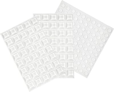 180 Transparante Siliconen Voetjes - Zelfklevende Beschermpads, Geluiddempende en Antislip Pads voor Deuren, Lades, Meubels en Toetsenborden - Krassenbescherming en Schokabsorptie