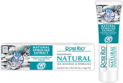 Homeopathische Spirulina tandpaste - gevoelige tandvlees - biologische tandpaste - tandglazuur 65gr