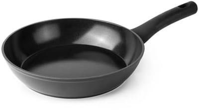 Koekenpan 18 cm van gesmeed aluminium, geschikt voor inductie, PFAS vrij