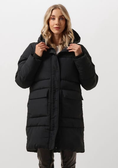 Notre-V Nv-edsilia Jassen Dames - Winterjas - Zwart - Maat XS