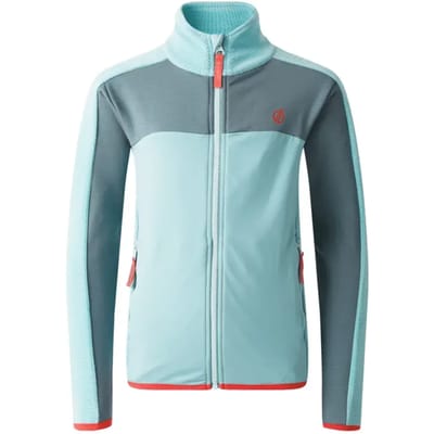 Dare2b Emergent Iv Fleece Met Volledige Rits Blauw,Grijs 3-4 Years Meisje