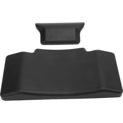 Top Case Moto Dossier Passager Confortable Cuir PU Coussin Arrière pour Top Cases 36L 40L 45L gray