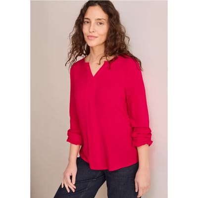 Blouse in effen kleur