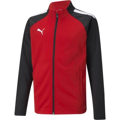 Puma Trainingsjack voor het Kinderteam Liga (Rood/zwart)