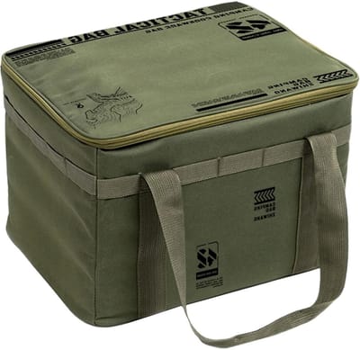 Opbergtas Camping - Opbergdoos Container - Buiten Activiteiten - Waterdicht Ontwerp - 42 Liter - Militair Groen