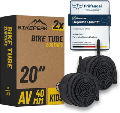 Dubbel Verpakking Binnenbanden 20 inch met Autoventiel voor Kinderfiets en BMX