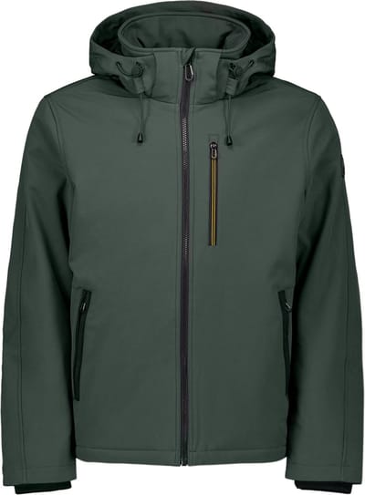 No Excess Jacket Short Fit Hooded Softshell Stretch Dark Steel Größe: XXL | Winterjacken Outlet | Herren