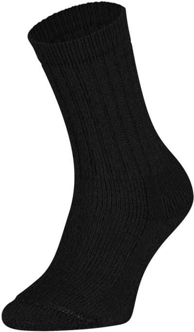 Soga - 2-Pack - Dikke Merino Sokken - Koude Weersomstandigheden - Heren / Dames - zwart - 35-38 - S25