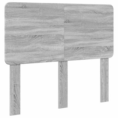 vidaXL Hoofdbord Grijs Sonoma Bewerkt hout