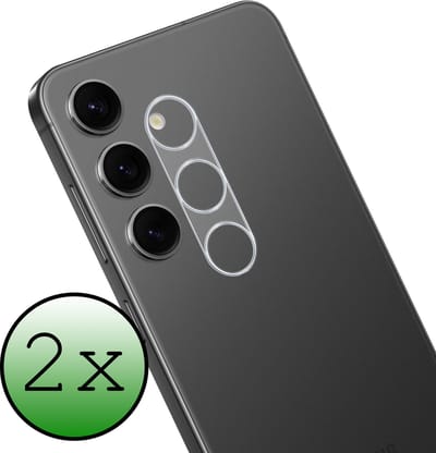 Camera Lens Protector - 2 Stuks Geschikt voor Samsung Galaxy S25 - Camera Screenprotector Beschermglas - Gehard Glas - Tempered Glass - Screen Protector