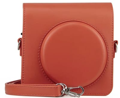 EtuiTab Instax Serie - Beschermende Etui - Kunstleer - Afneembare Flap - Rode Kleur