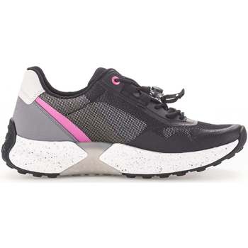 Gabor rollingsoft sensitive 26.995.27 - dames rollende wandelsneaker - Zwart - maat 37 (EU) 4 (UK)