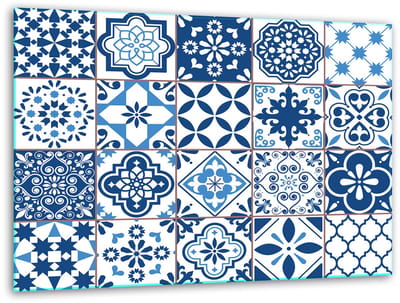 TMK ArtDeko - Snijplank - 40x30 cm - Glas - Mozaïek Design