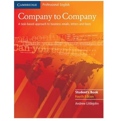 Company To Company Student's Book - Andrew Littlejohn