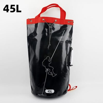 30L/45L/55L Klimtouwtas Outdoor Grotverkenning Uitrusting Opslag Slijtvast Redding Waterval Rappel Rugzak Tas gray