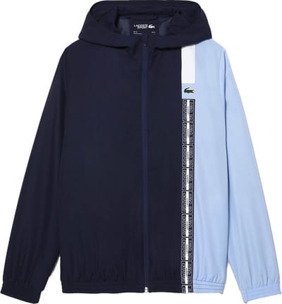 Lacoste Bh1041 Jas Blauw M-L Man