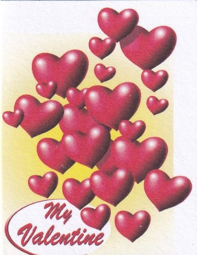 Bloemenkaartjes - 25 Stuks - Valentijn – 5 x 6.5 cm - Mini Kaartje – Bloemist - JK-474