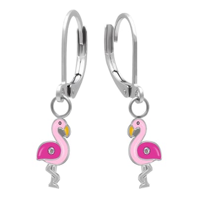 WeLoveSilver Regenboog Oorbellen Meisjes - Chirurgisch Staal - 8x5 mm