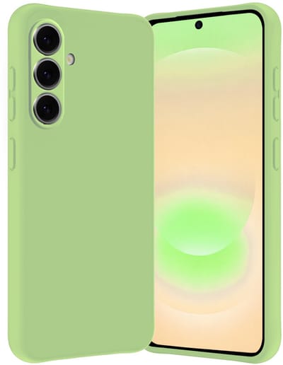 Hoes - Geschikt voor Samsung Galaxy A37 - Sterk & Shockproof - Hoesje Cover - Siliconen Case - Groen