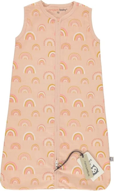 Briljant Baby Zomerslaapzak Baby - Rainbow - Pink - Maat 70