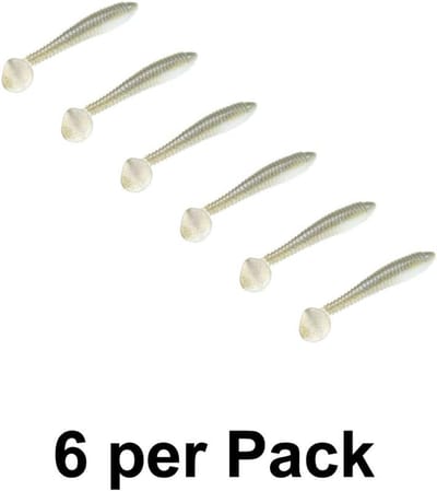 Zacht Kunstaas - Vis Lokaas - Vissen Op Baars - Razende Trillingen Staart - 12 cm - Elektrische Shad