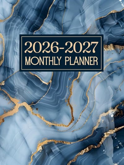 Monthly Planner - 2 Jaar - Van Januari 2026 tot December 2027