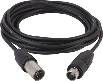 DMX kabel Neutrik XX HD FL836 - IP65 XLR/M 5P to XLR/F 5P 6 m