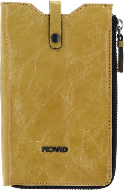 PICARD Telefoontasje Himalaya 1 Phone Bag Honey Mosterdgeel